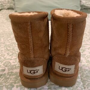 UGG Kids Tan Shearling Boots
